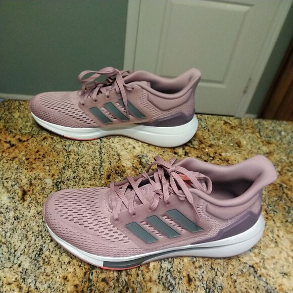 Shoes Training Running Women Adidas EQ21 Run GZ4075 Pink 9.5 - Picture 4 of 12